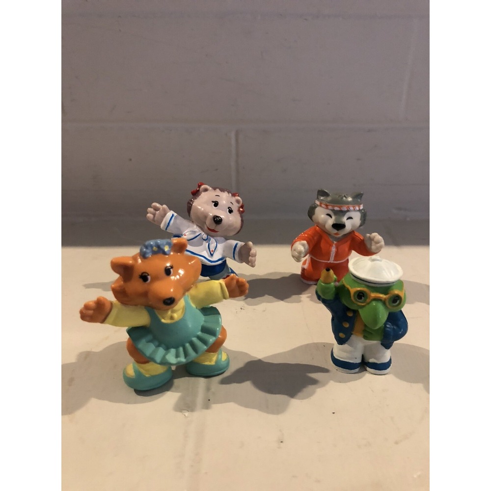 Vintage Lot Of Four 1984 TOMY Get‎ Along Gang Miniature Figures